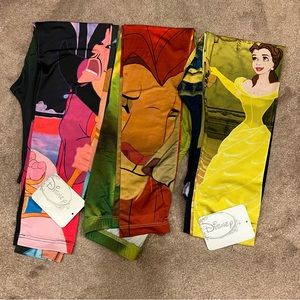 💙 2 for $20 - Bundle of 3 Disney Hot Topic Leggings